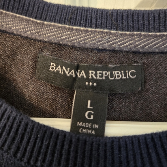 (L) Banana Republic Striped Sweater - Picture 4 of 5